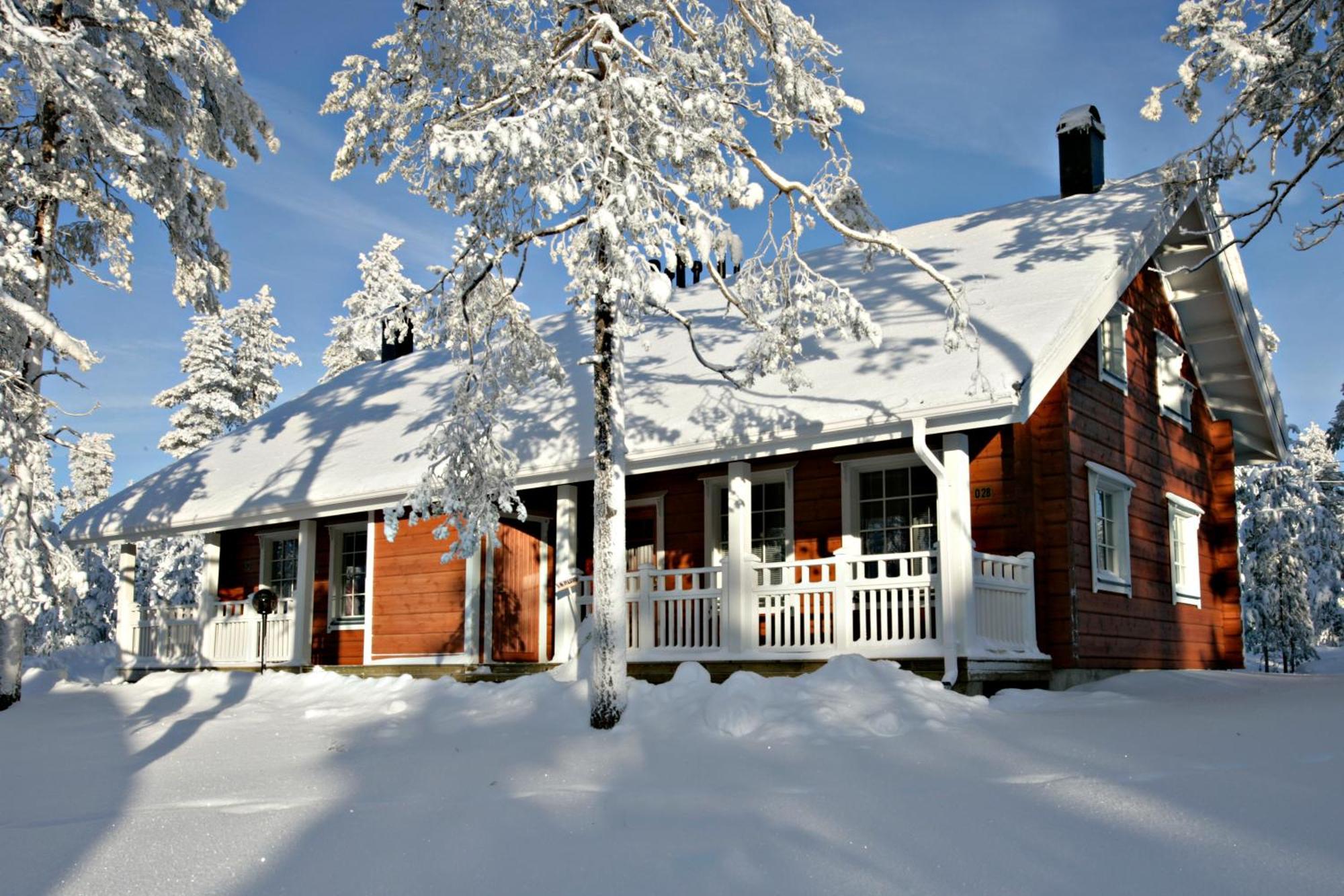 Ounasvaaran Lakituvat Chalets Rovaniemi Eksteriør billede